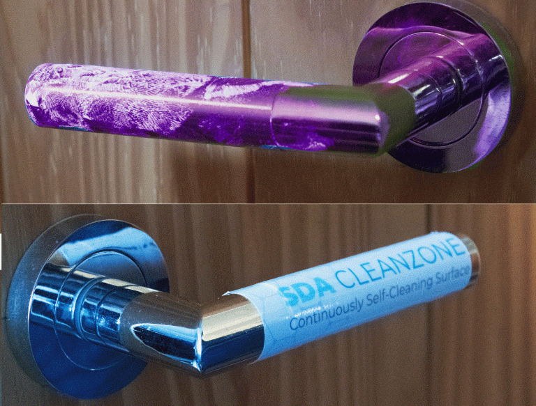 Huge Demand for Continuously Cleaning Surfaces by SDA Cleanzone